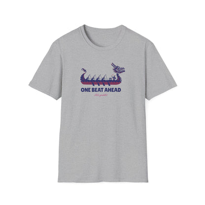 One Beat Ahead | Dragon Boat Shirt | Premium Paddling Tee
