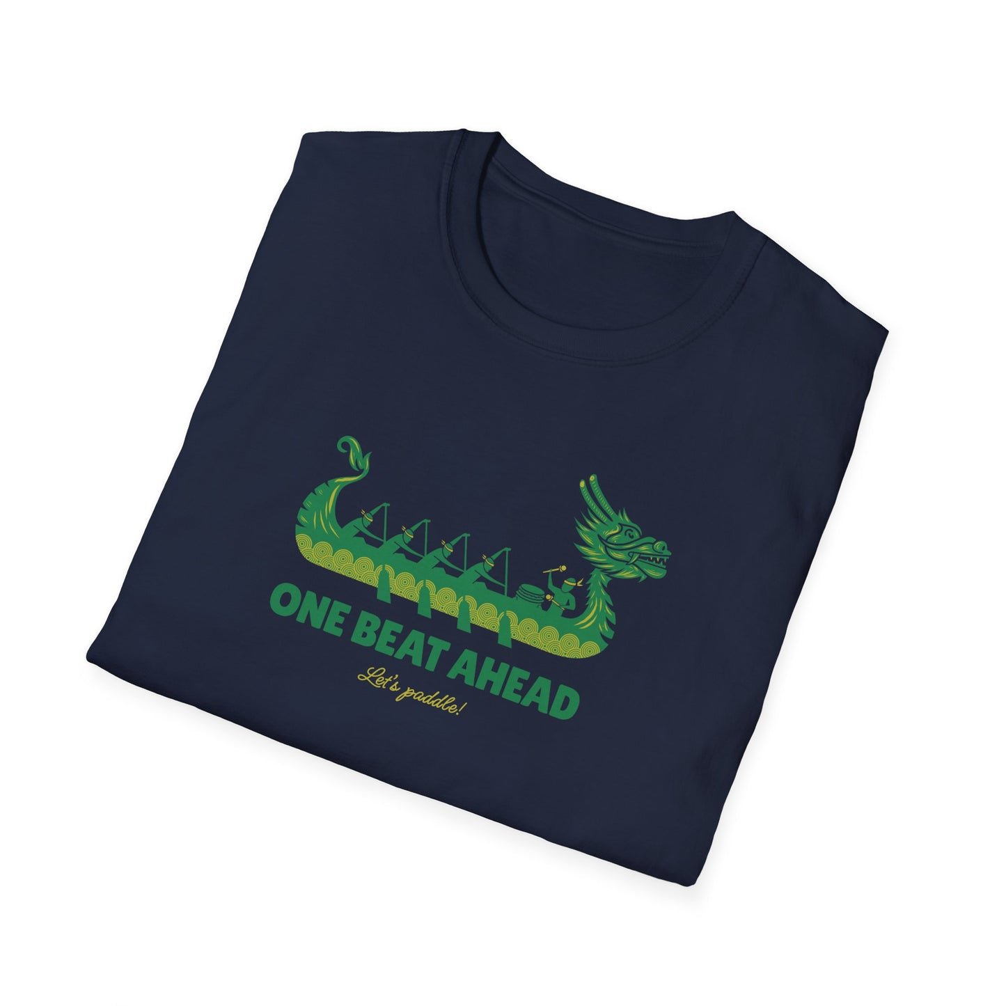One Beat Ahead | Dragon Boat Shirt | Premium Paddling Tee