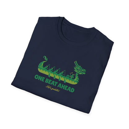 One Beat Ahead | Dragon Boat Shirt | Premium Paddling Tee