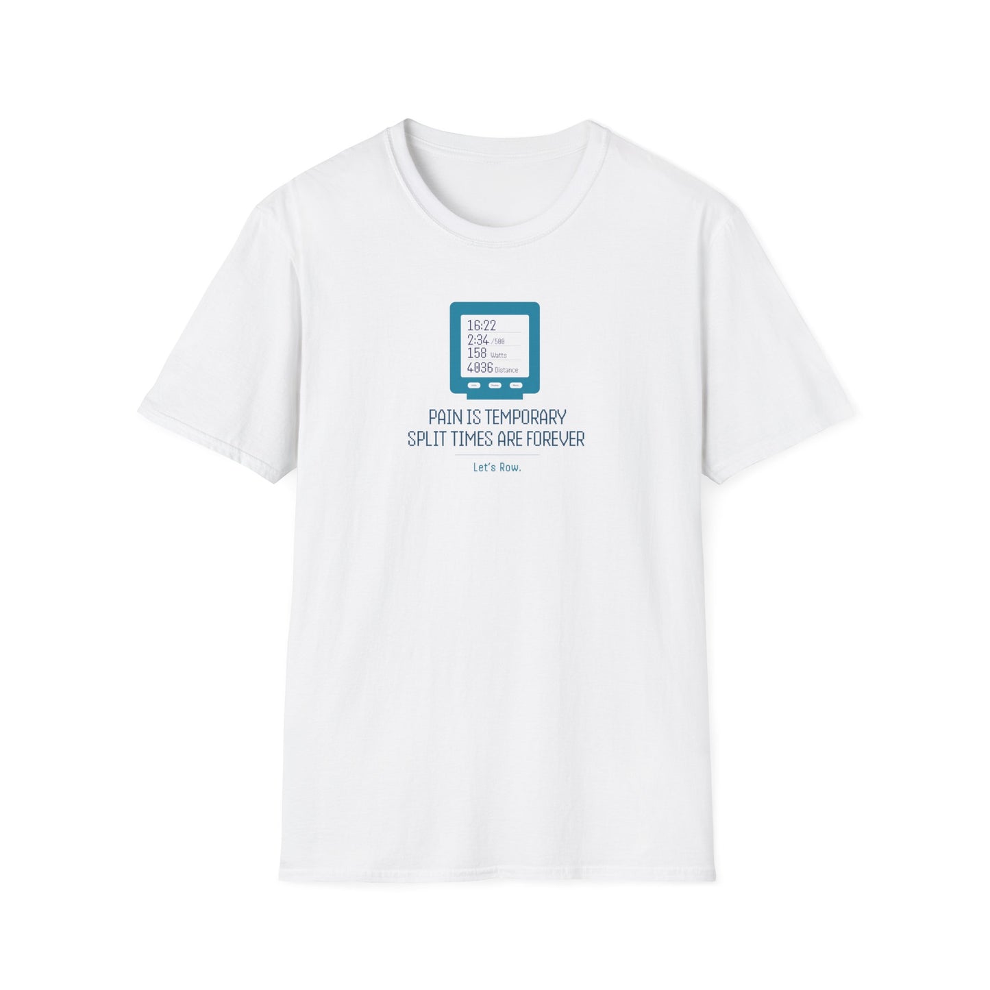 Pain Is Temporary — Monitor Edition | Premium Rowing Tee