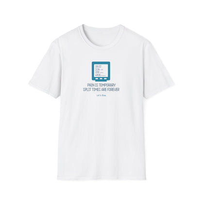 Pain Is Temporary — Monitor Edition | Premium Rowing Tee