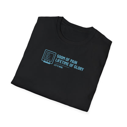 500M of Pain — Split Screen Edition | Premium Rowing Tee