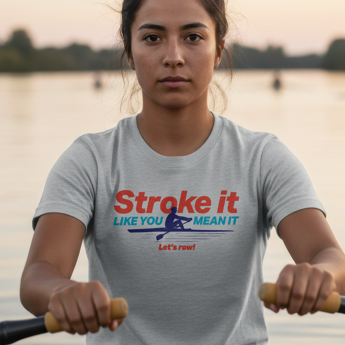 Stroke It Like You Mean It | Premium Rowing Tee