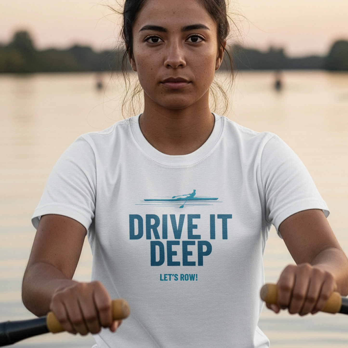Drive It Deep | Premium Rowing Tee