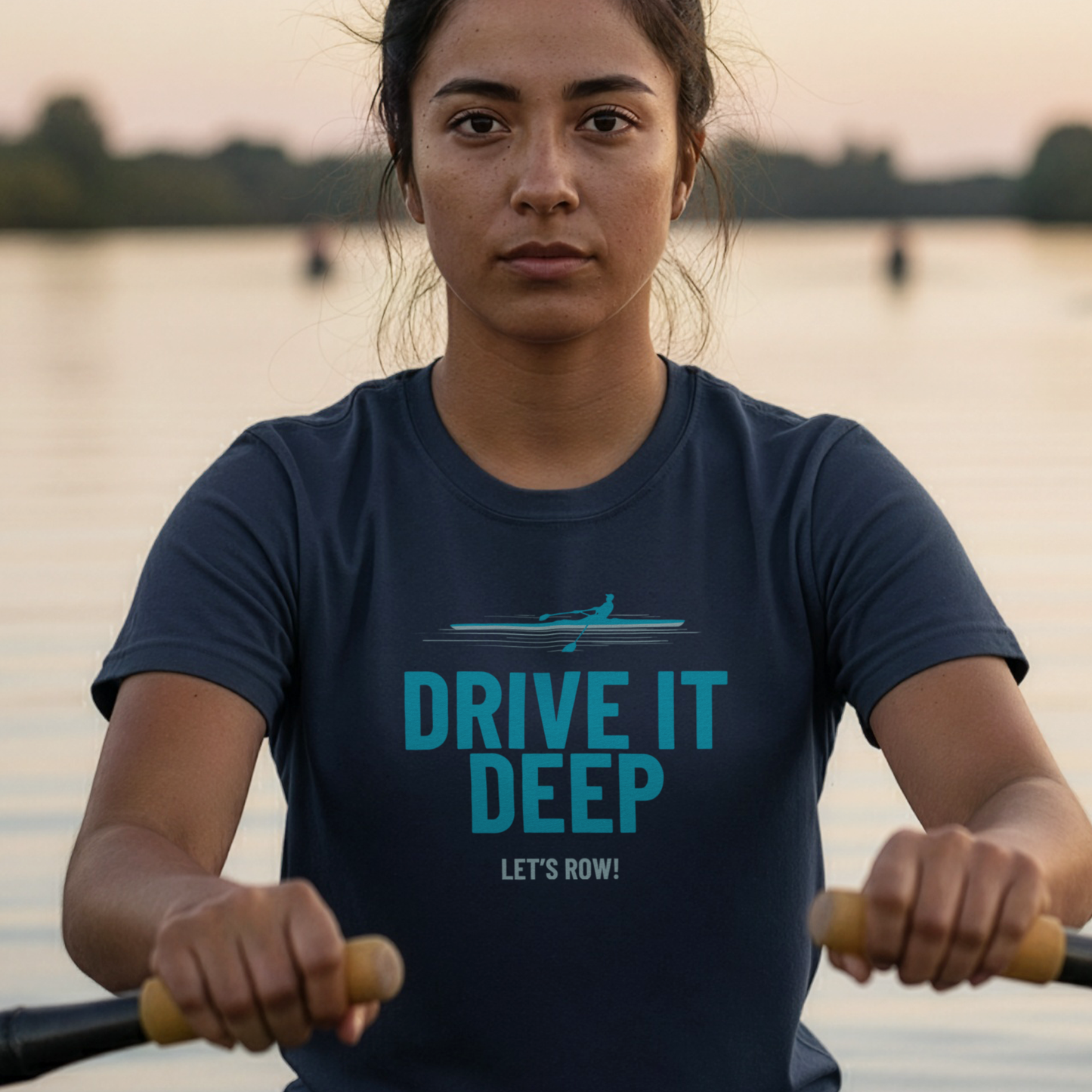 Drive It Deep | Premium Rowing Tee