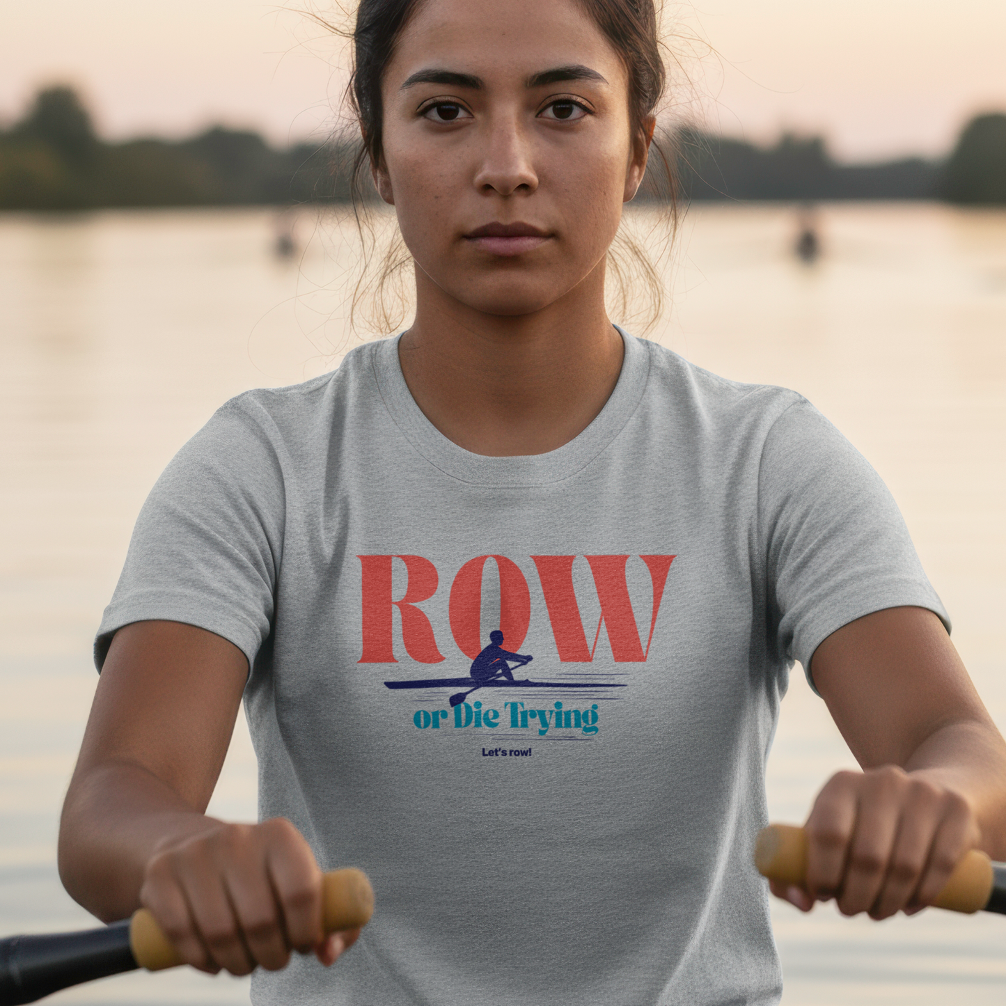 Row or Die Trying — Premium Rowing Tee