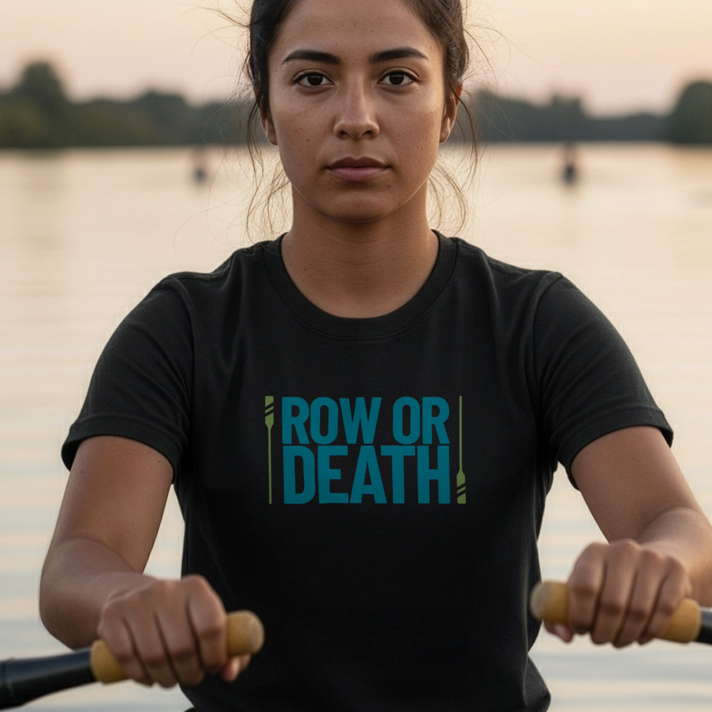 Row or Death — Double Oar Edition | Premium Rowing Tee