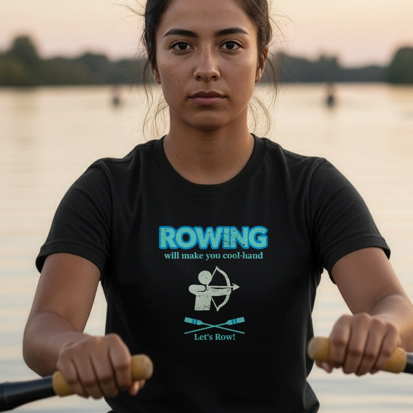 Rowing Will Make You Cool-hand | Premium Rowing Tee