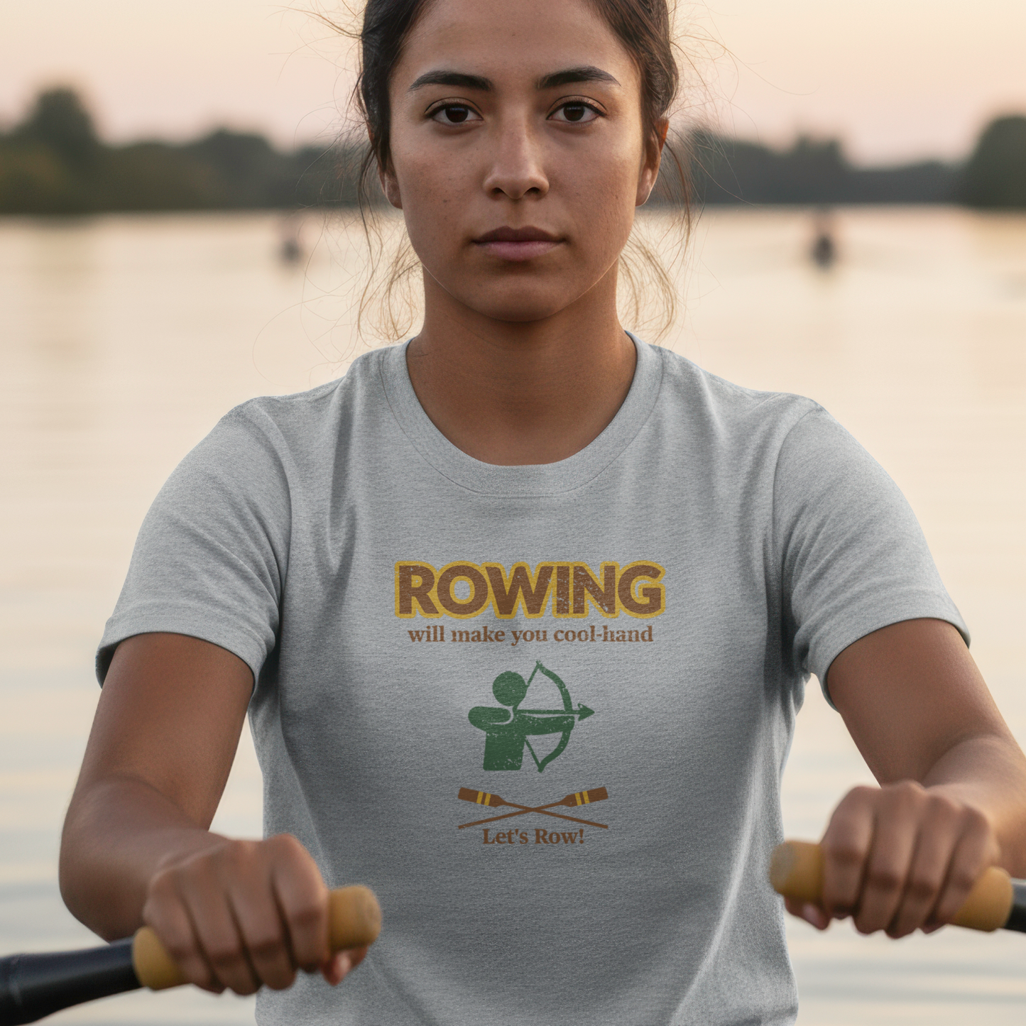Rowing Will Make You Cool-hand | Premium Rowing Tee
