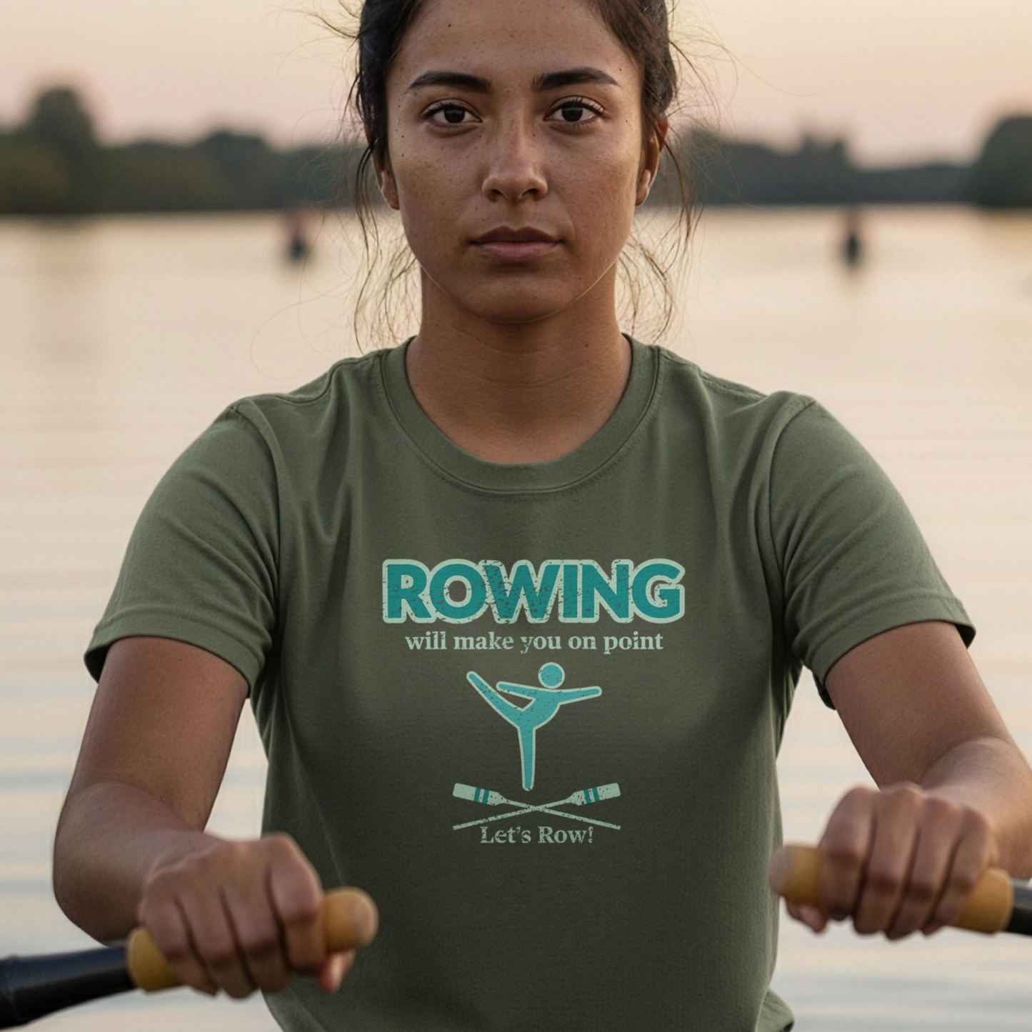 Rowing Will Make You On Point | Premium Rowing Tee
