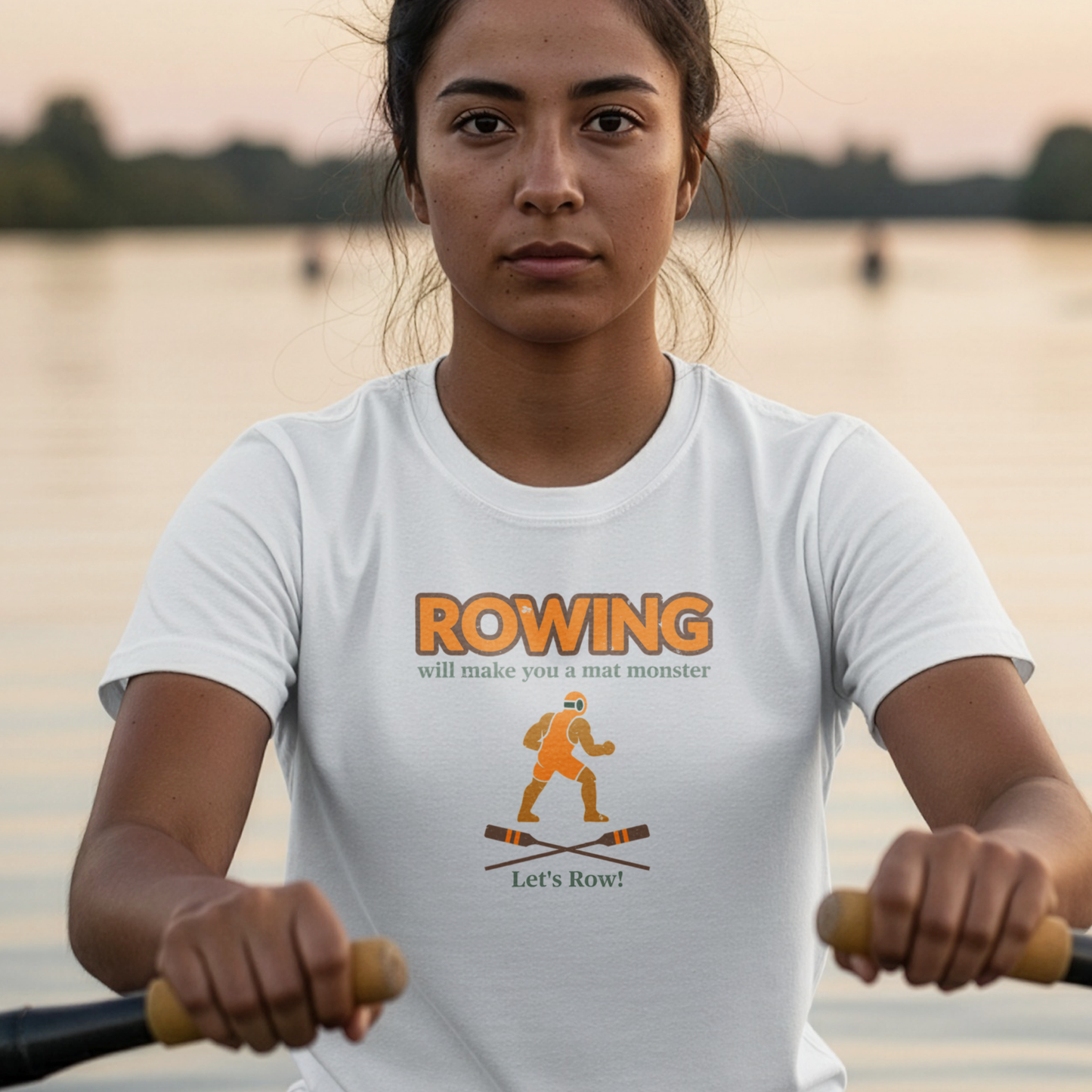 Rowing Will Make You a Mat Monster | Premium Rowing Tee