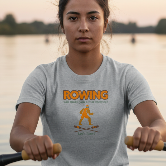 Rowing Will Make You a Mat Monster | Premium Rowing Tee