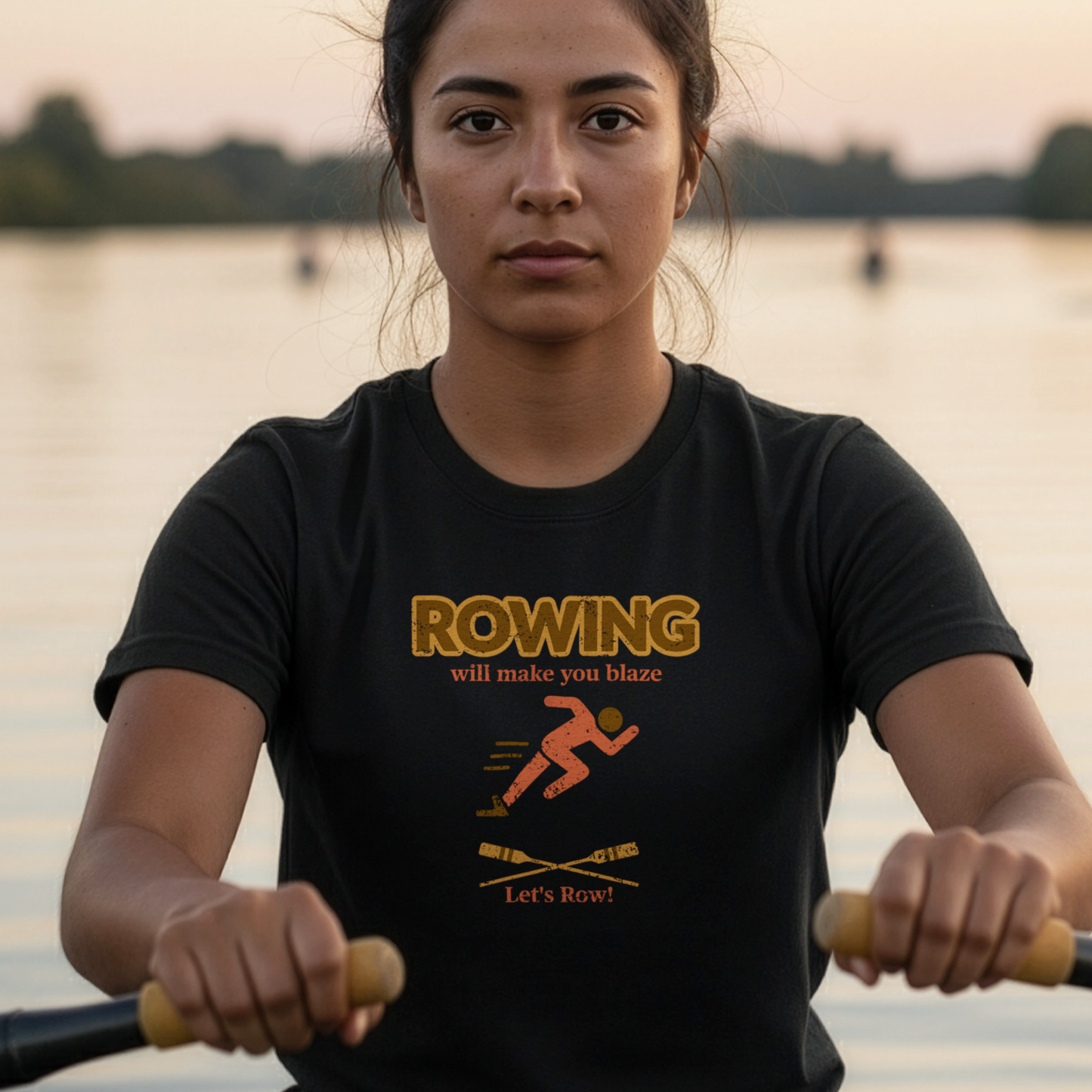 Rowing Will Make You a Blaze — Premium Rowing Tee