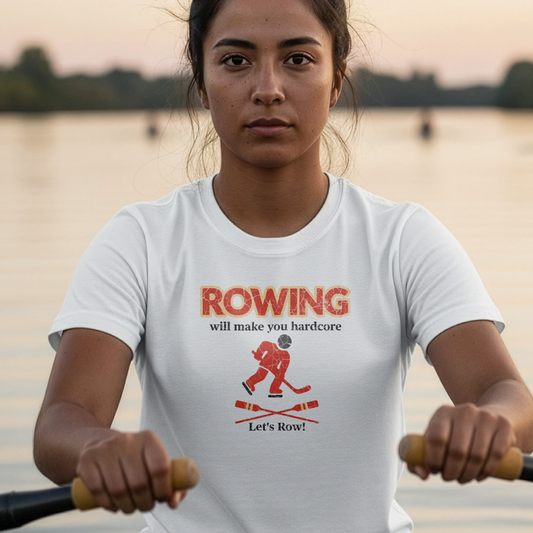 Rowing Will Make You Hardcore — Premium Rowing Tee