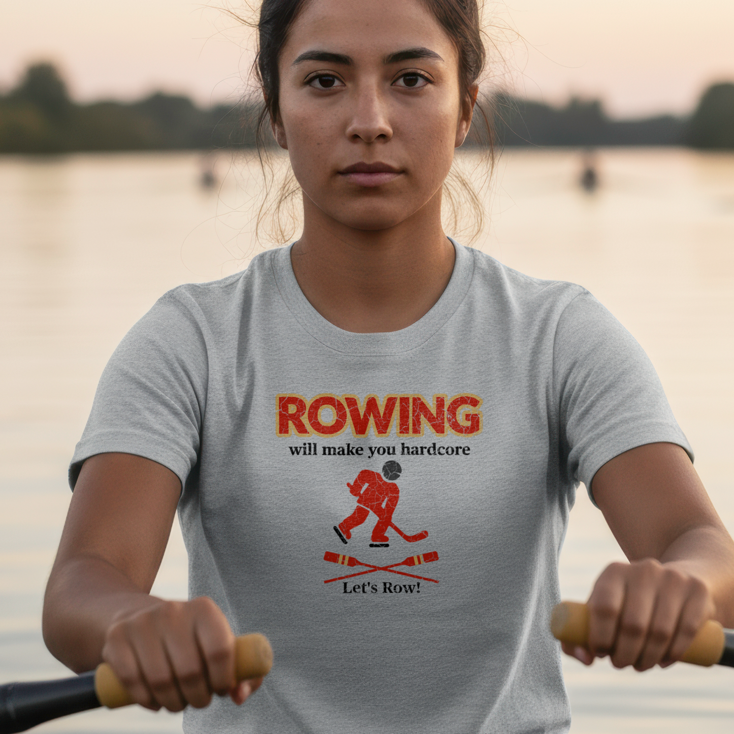 Rowing Will Make You Hardcore — Premium Rowing Tee