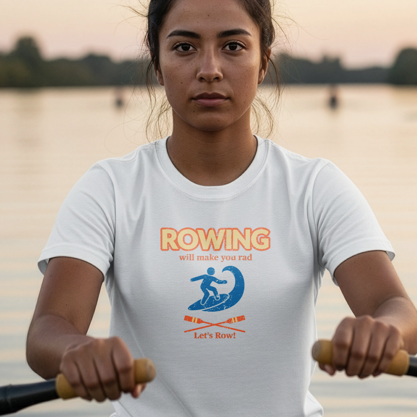Rowing Will Make You Rad | Premium Rowing Tee