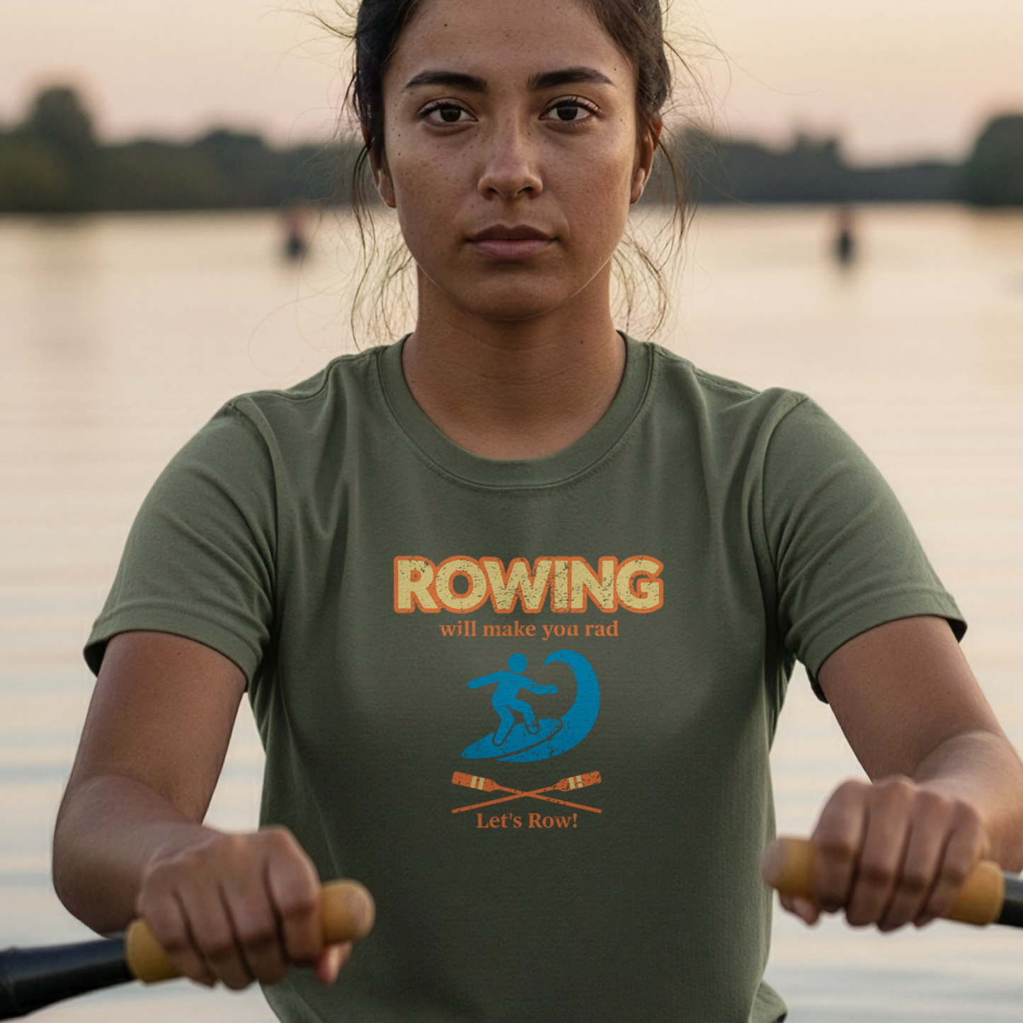 Rowing Will Make You Rad | Premium Rowing Tee