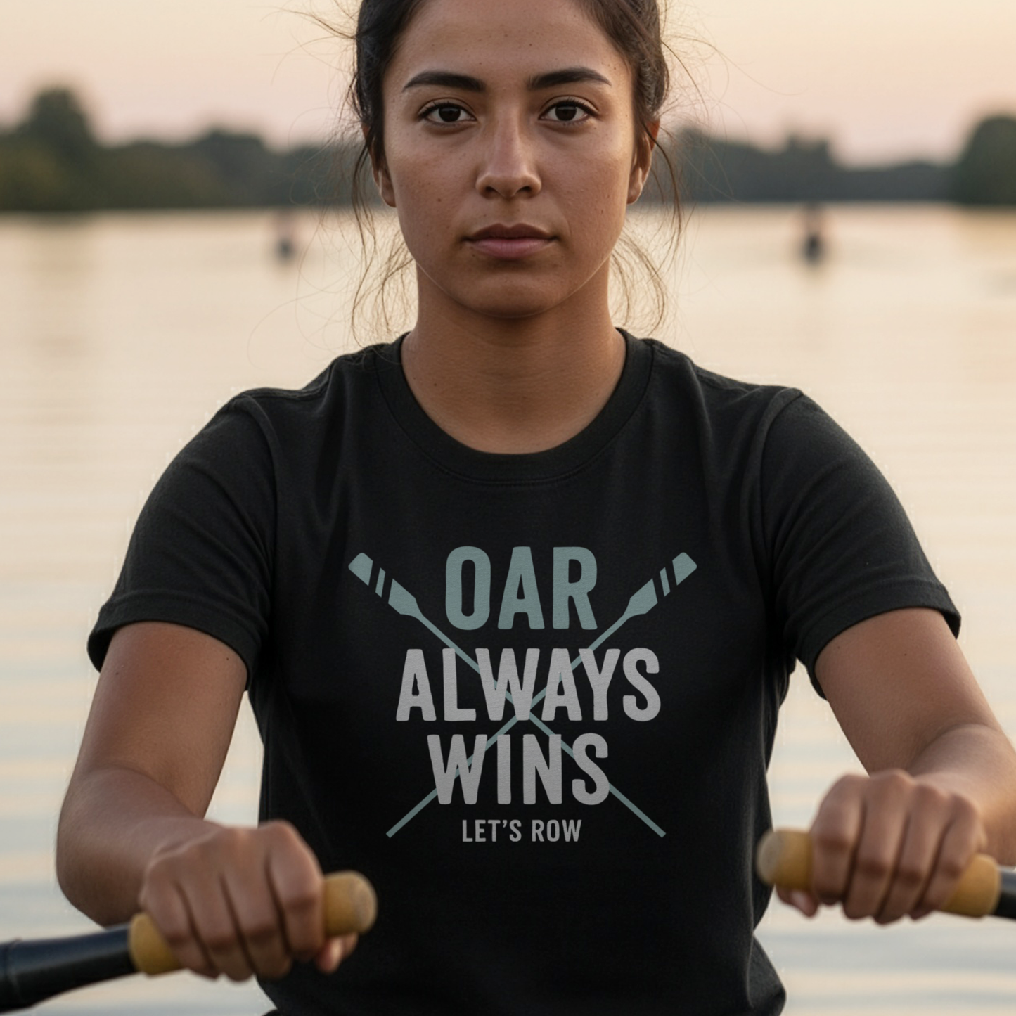 Oar Always Wins | Premium Rowing Tee