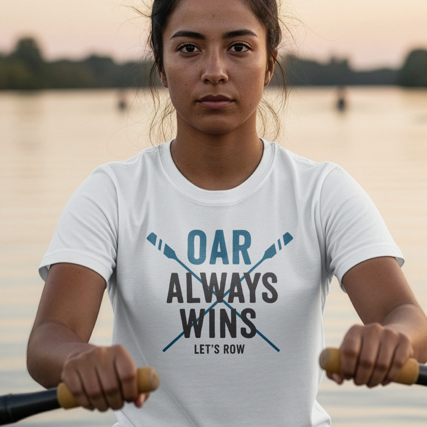 Oar Always Wins | Premium Rowing Tee
