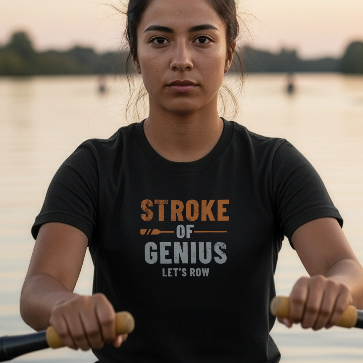 Stroke of Genius | Premium Rowing Tee