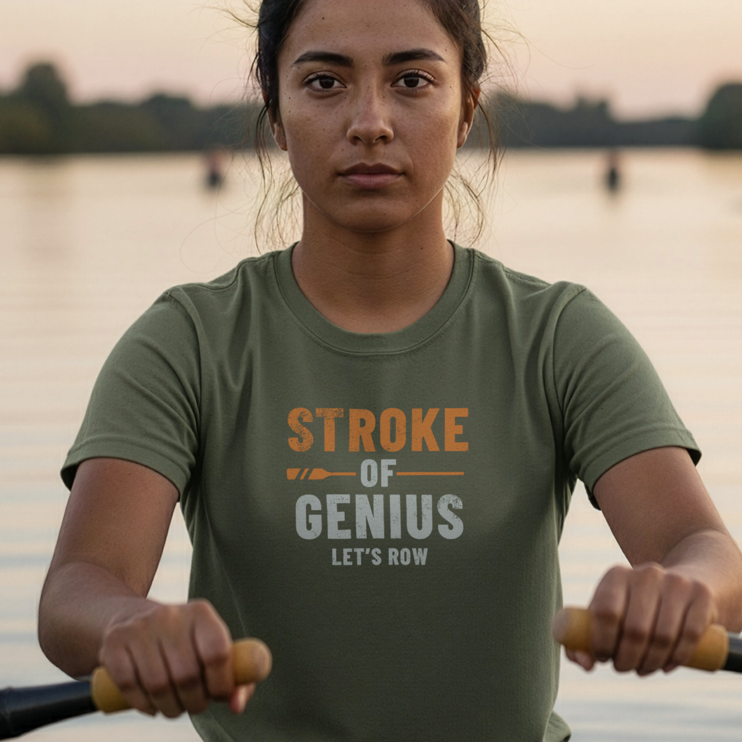 Stroke of Genius | Premium Rowing Tee