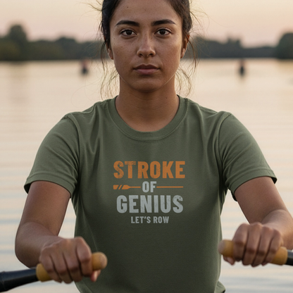 Stroke of Genius | Premium Rowing Tee