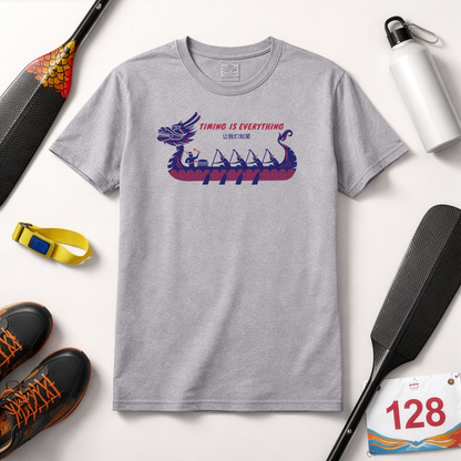 Timing Is Everything | Dark Edition | Premium Paddling Tee