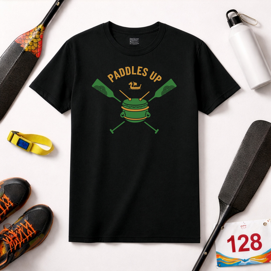 Paddles Up Dragon Boat T-Shirt | Premium Paddling Tee