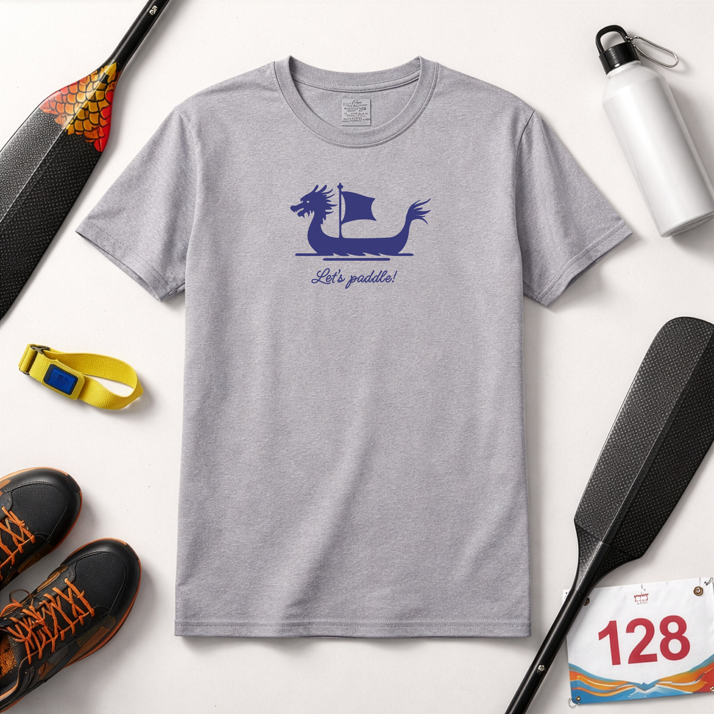 Dragon Boat Sail Graphic | Premium Paddling Tee
