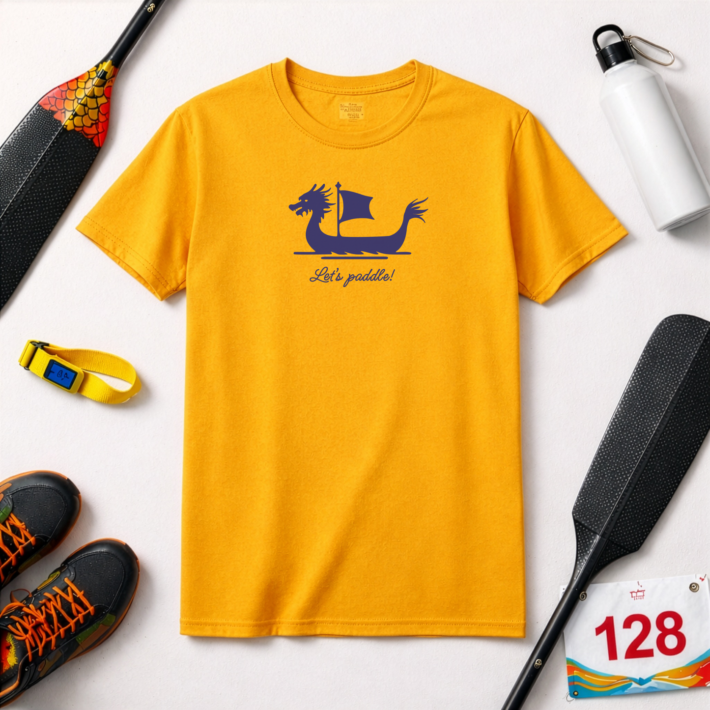 Dragon Boat Sail Graphic | Premium Paddling Tee