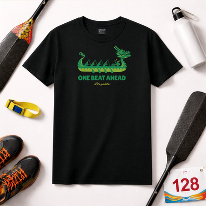 One Beat Ahead | Dragon Boat Shirt | Premium Paddling Tee