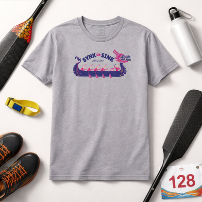 Sync or Sink | Dragon Boat Shirt | Premium Paddling Tee