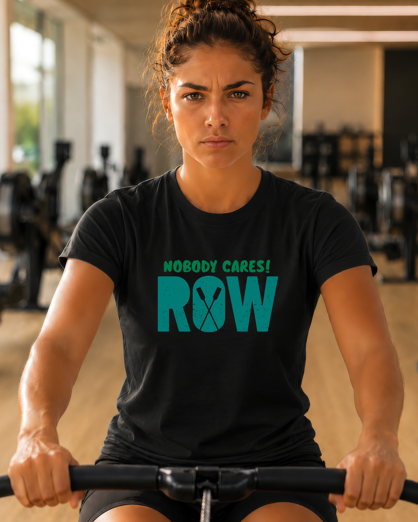 Nobody Cares. Row. | Oar Type Edition | Premium Rowing Tee