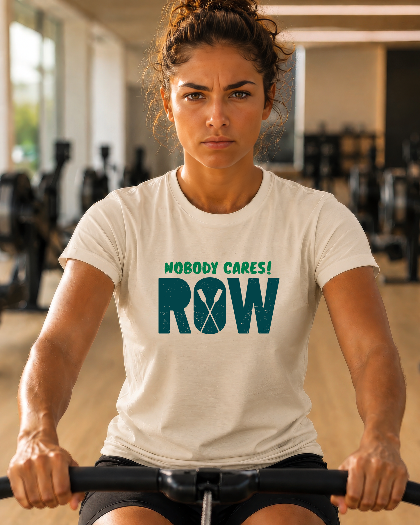 Nobody Cares. Row. | Oar Type Edition | Premium Rowing Tee