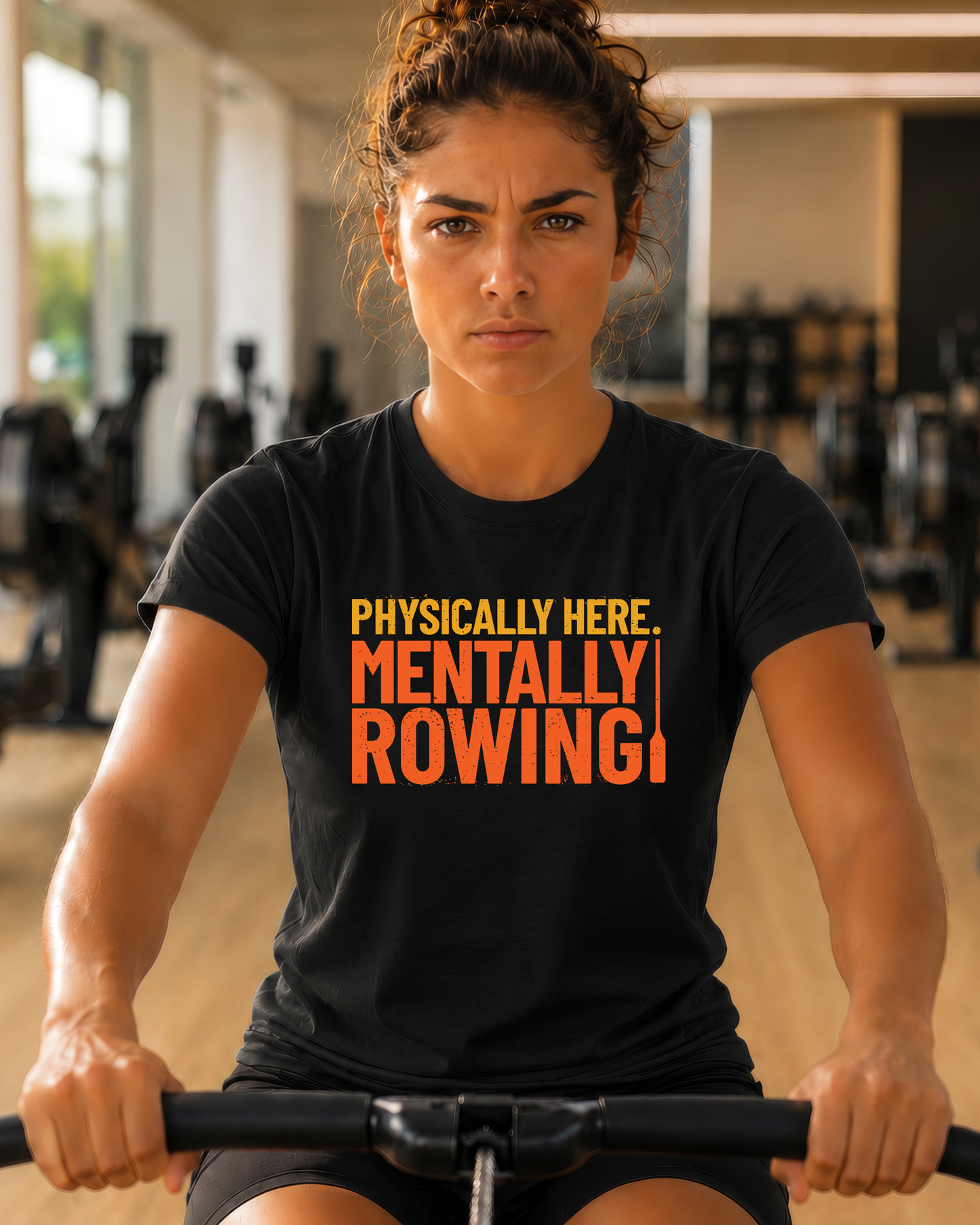 Mentally Rowing | Premium Rowing Tee