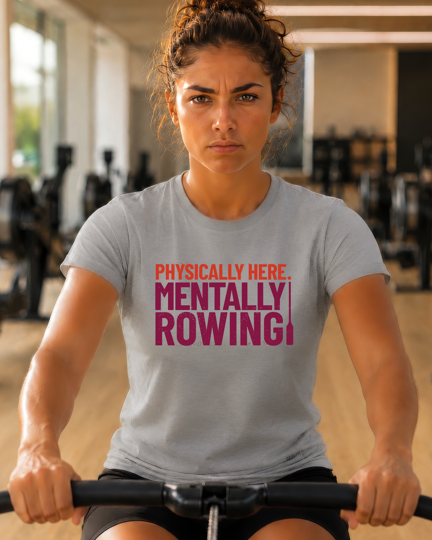 Mentally Rowing | Premium Rowing Tee
