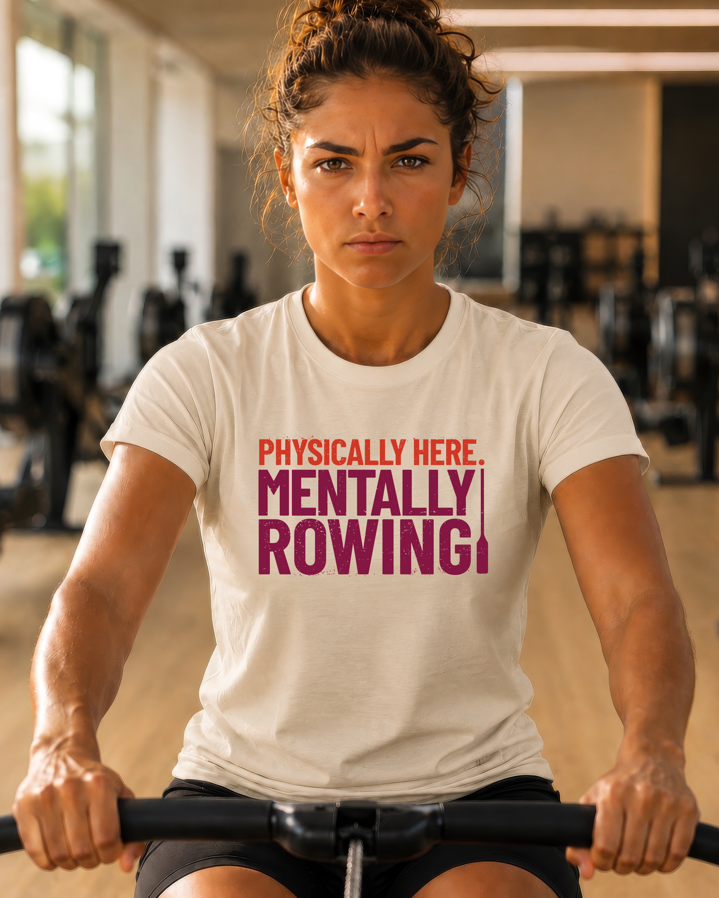 Mentally Rowing | Premium Rowing Tee