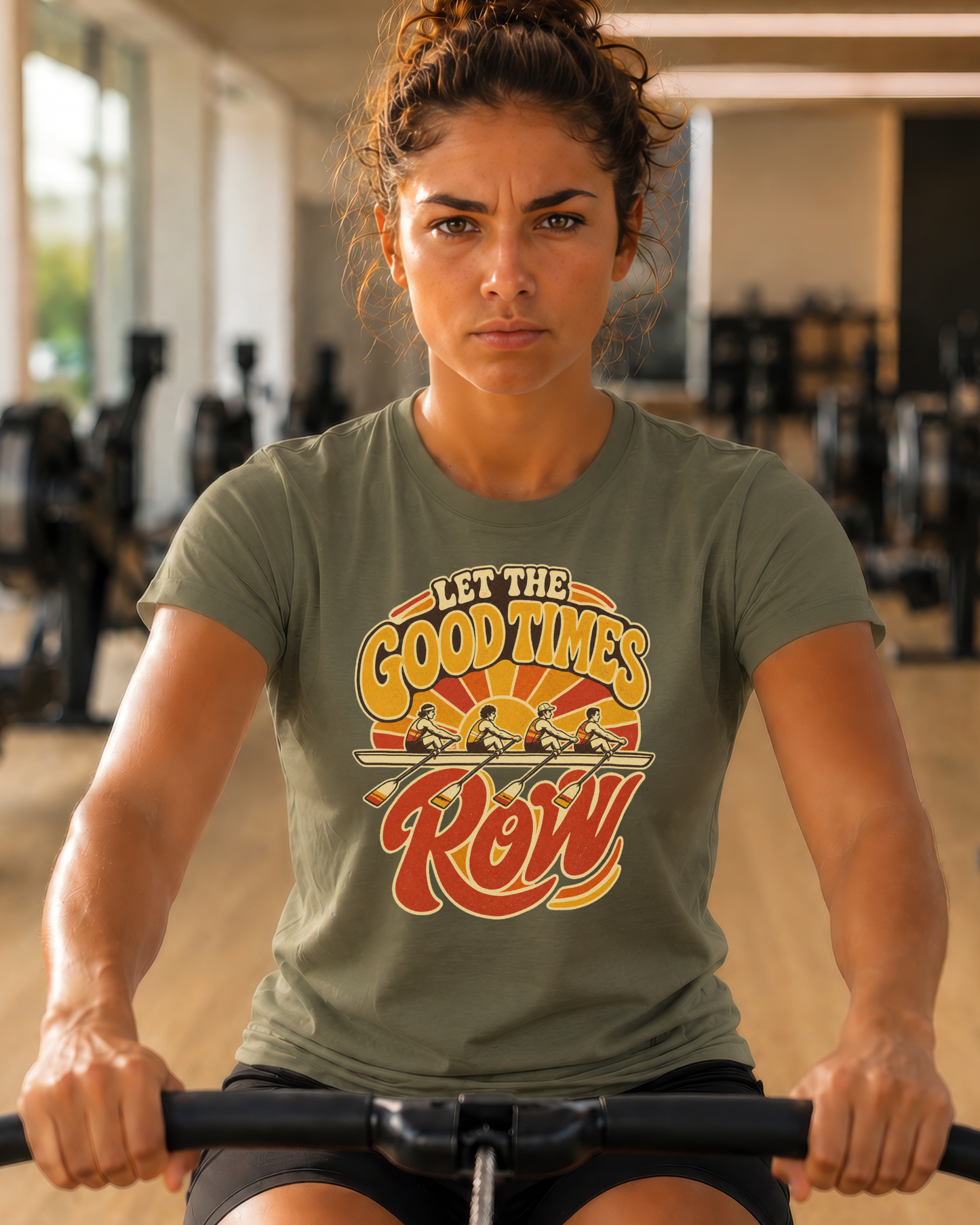 Let The Good Times Row | Premium Rowing Tee