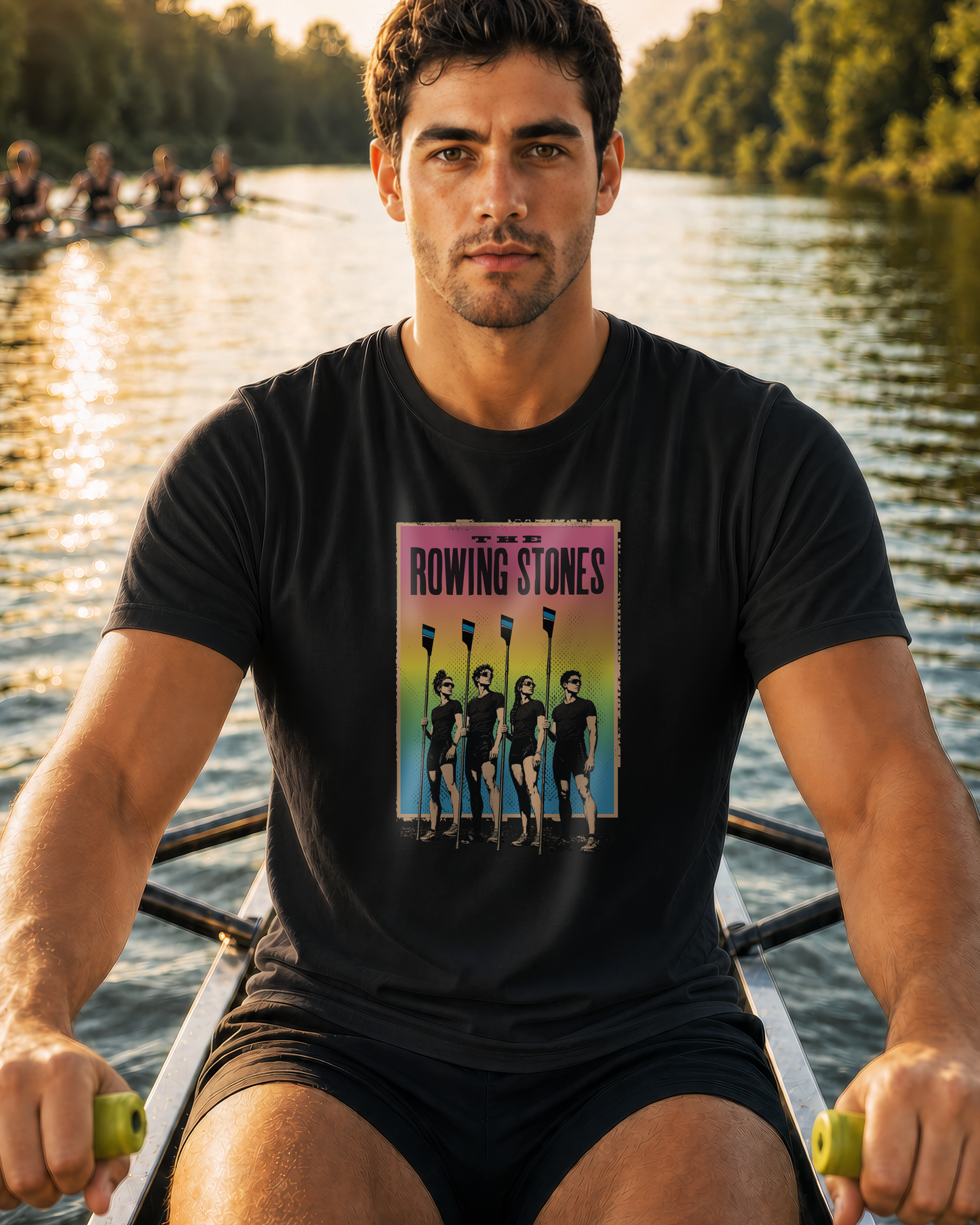 The Rowing Stones | Premium Rowing Tee