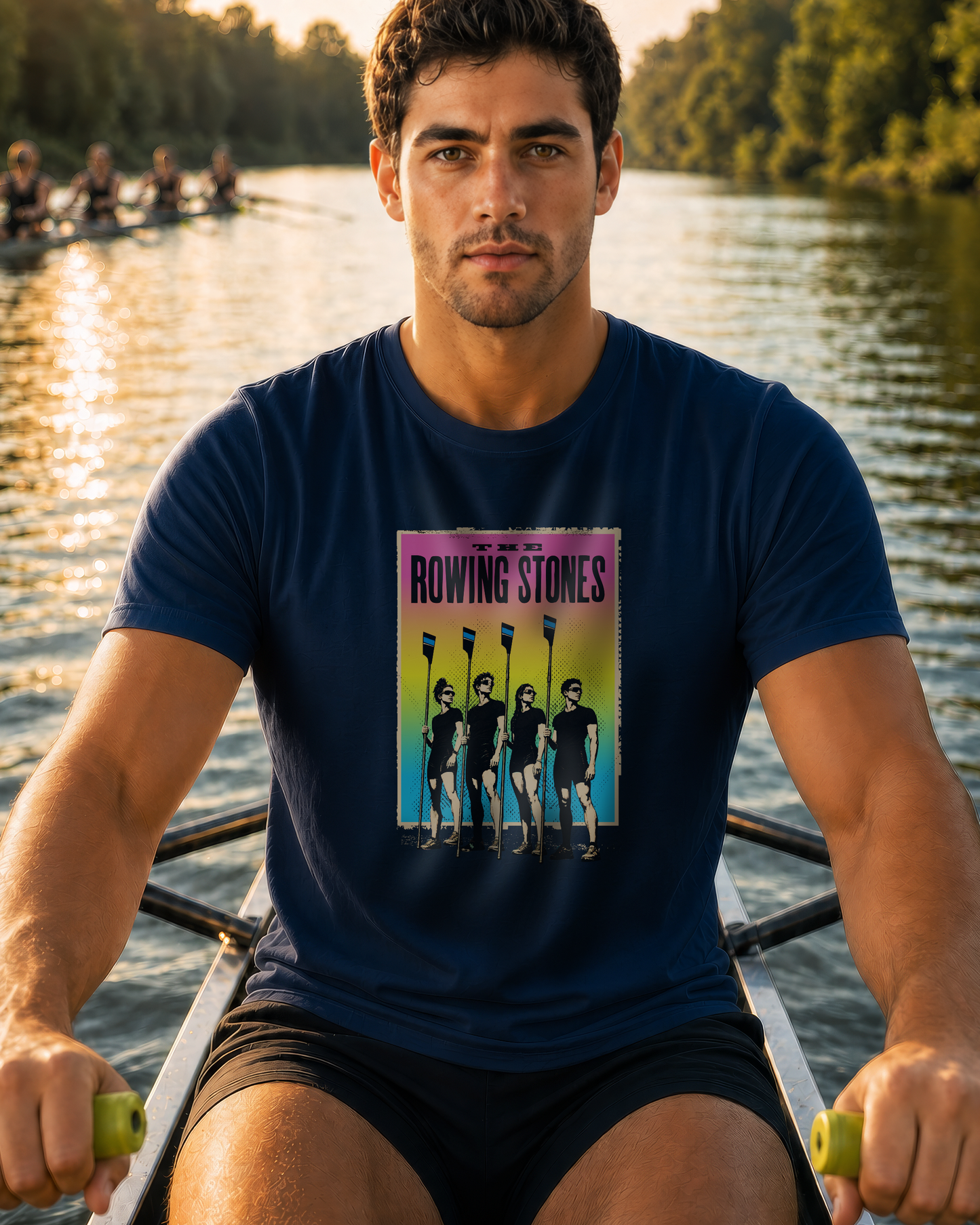 The Rowing Stones | Premium Rowing Tee