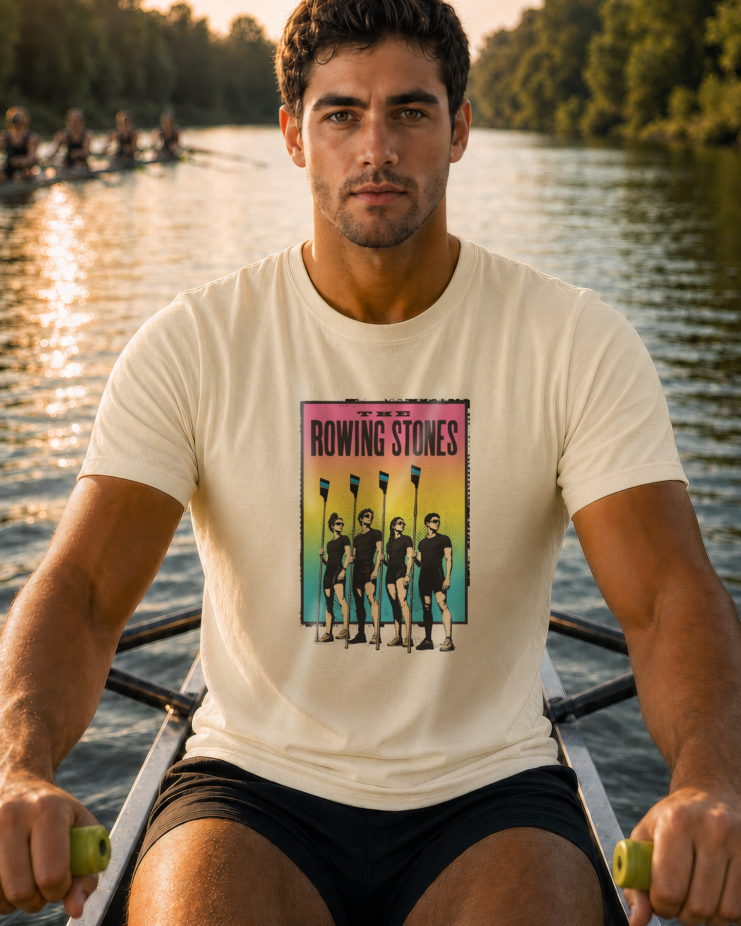 The Rowing Stones | Premium Rowing Tee