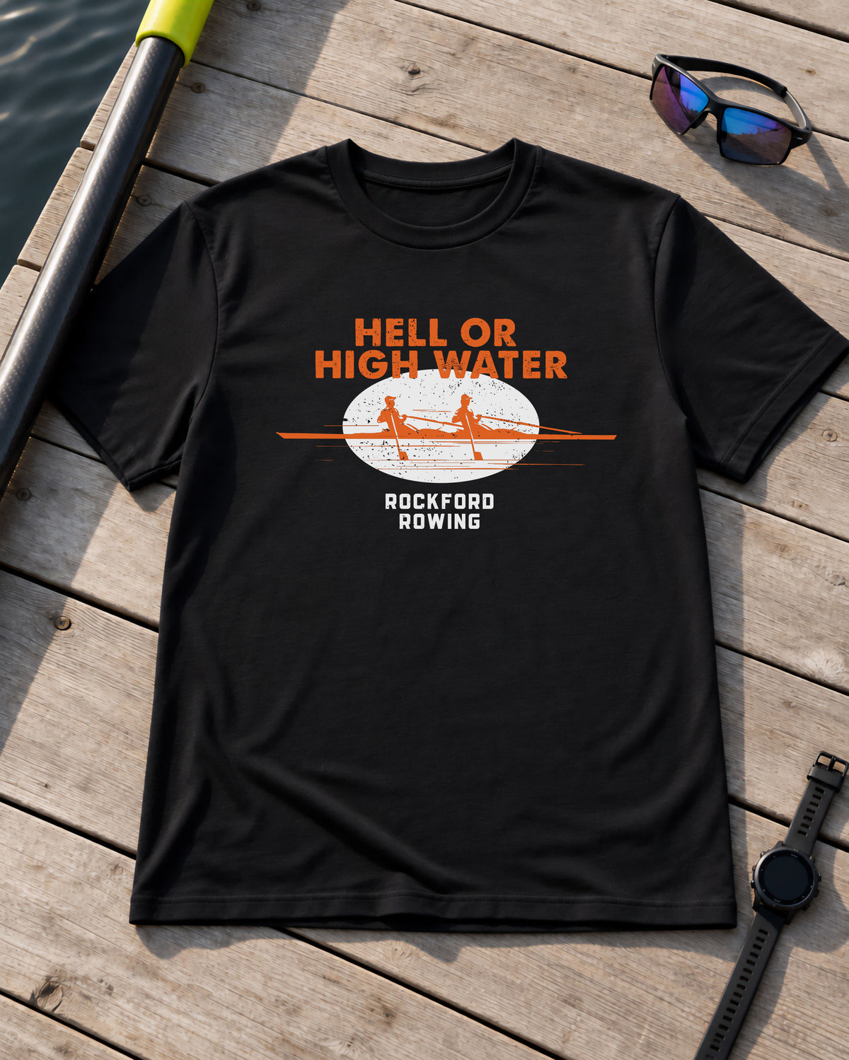Hell or High Water | Premium Rowing Tee - RR