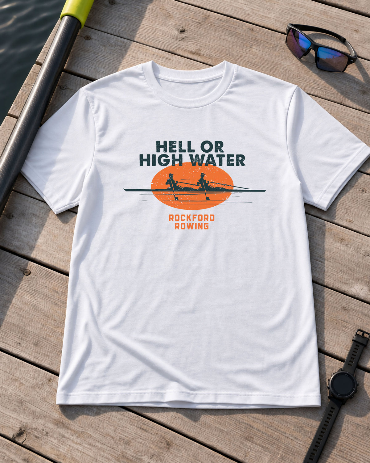Hell or High Water | Premium Rowing Tee - RR