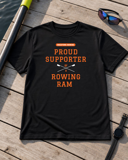 Proud Supporter of a Rowing Ram | Premium Rowing Tee - RR