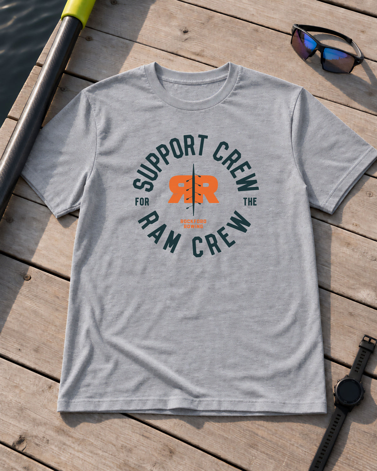 Rockford Rowing Support Crew | Premium Rowing Tee - RR