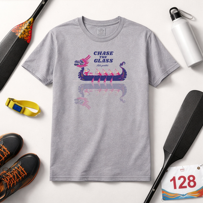 Chase the Glass Dragon Boat T-Shirt | Premium Paddling Tee - RR