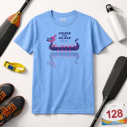 Chase the Glass Dragon Boat T-Shirt | Premium Paddling Tee - RR