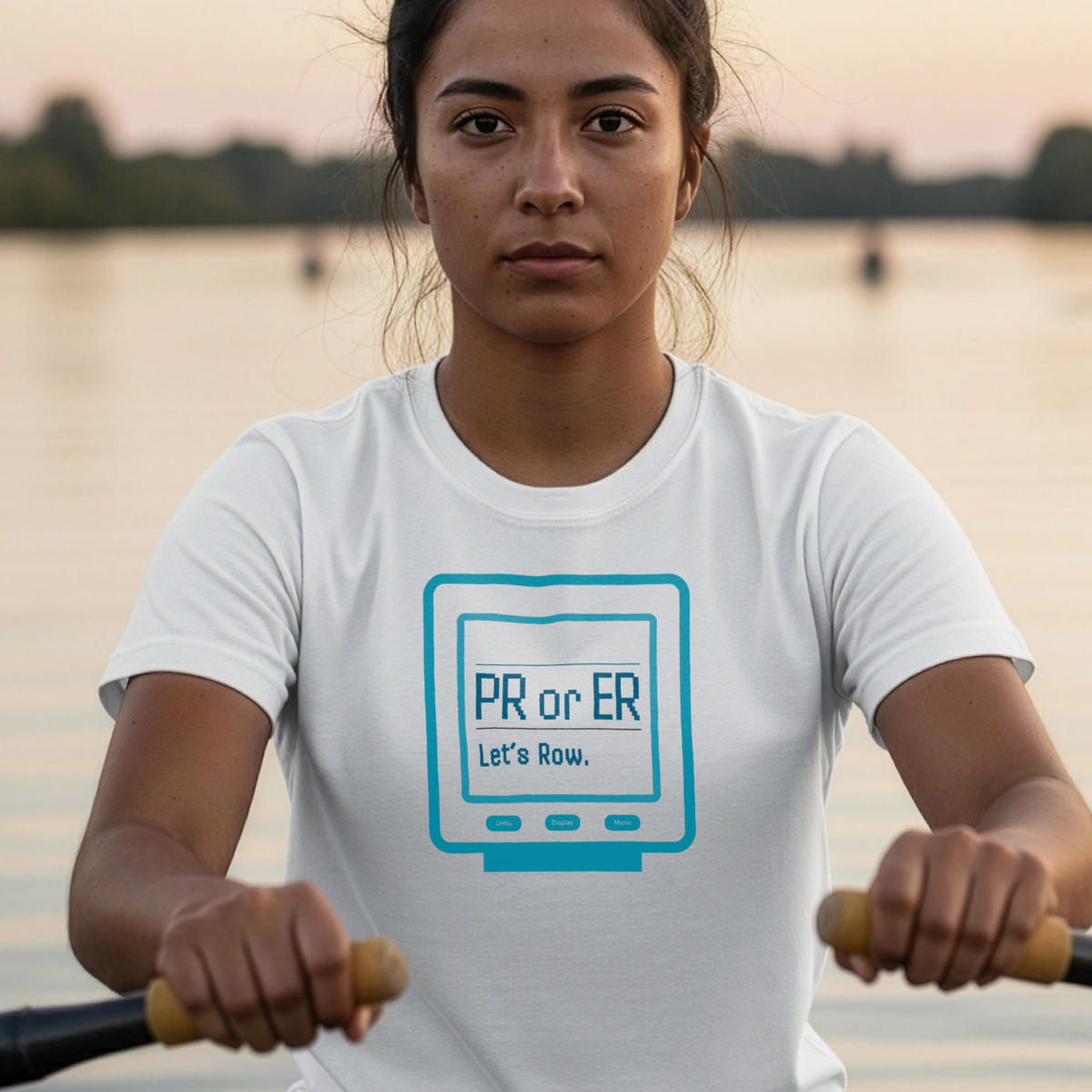 PR or ER — Classic Monitor Edition | Premium Rowing Tee - RR