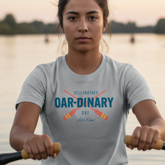 Oar-dinary Day — Classic Edition | Premium Rowing Tee - RR