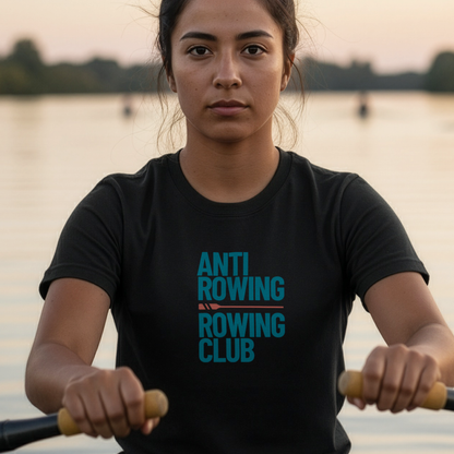 Anti Rowing Rowing Club — Coral Blade Edition | Premium Rowing Tee - RR
